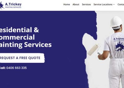 A.Trickey Painting Services Website