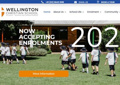 Wellington Christian School Website