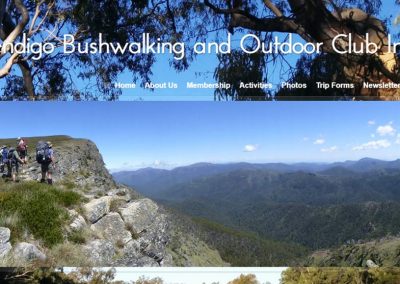Bendigo Bushwalking and Outdoor Club Inc. Website