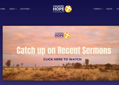 Country Hope Church Website