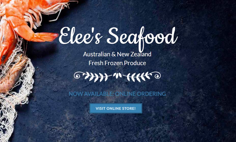 Elee’s Seafood Website