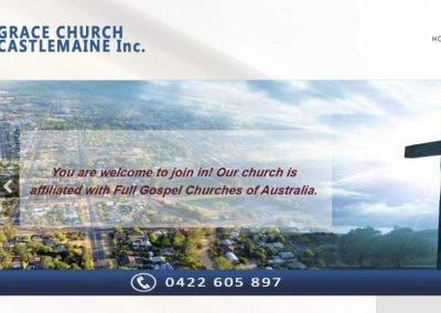 Grace Church in Castlemaine Website