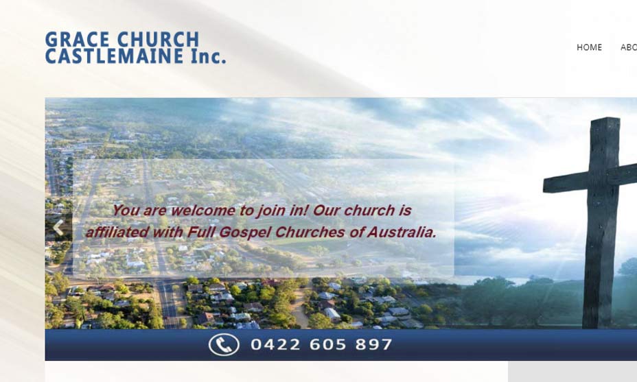 Grace Church in Castlemaine Website