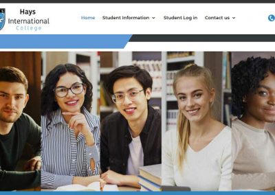 Hays International College Website