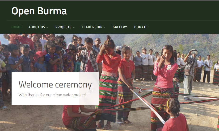 Open Burma Website