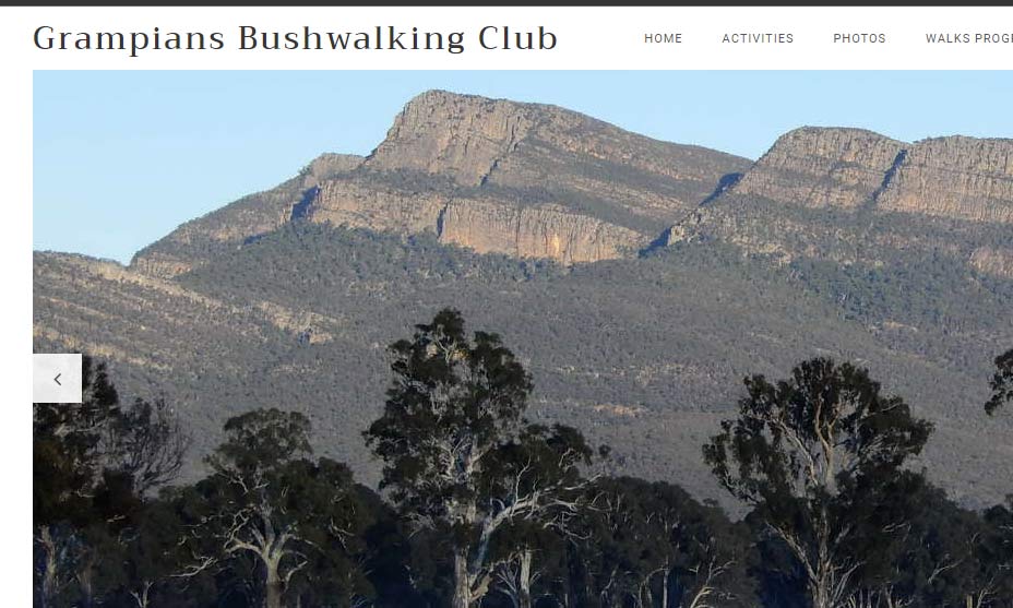 The Grampians Bushwalking Club Website
