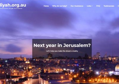 Australian Aliyah Assistance Website