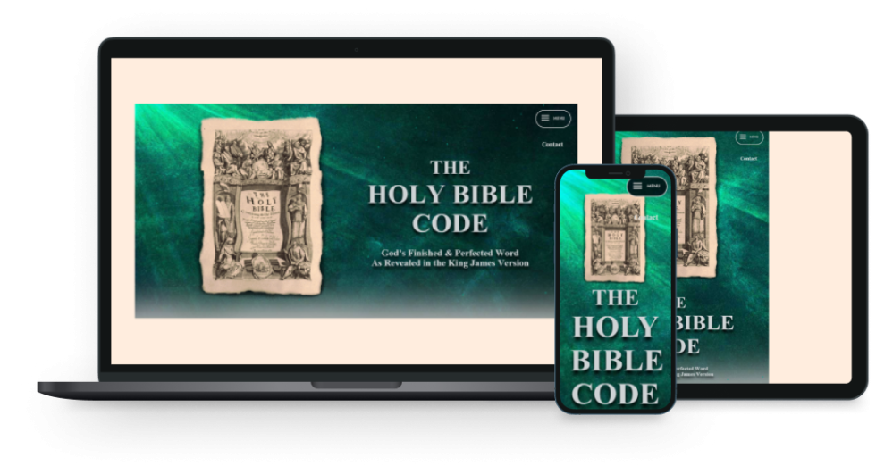 The Holy Bible Code Easy Web Design