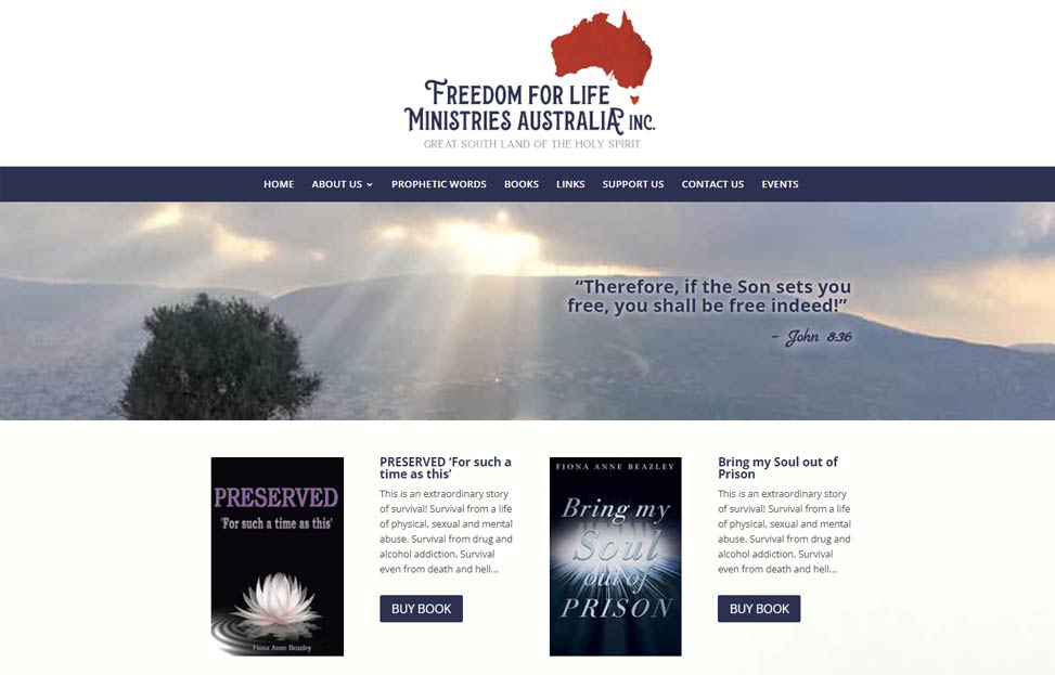 Freedom for Life Ministries Australia Inc.