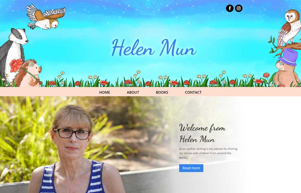 Helen Mun Author Website